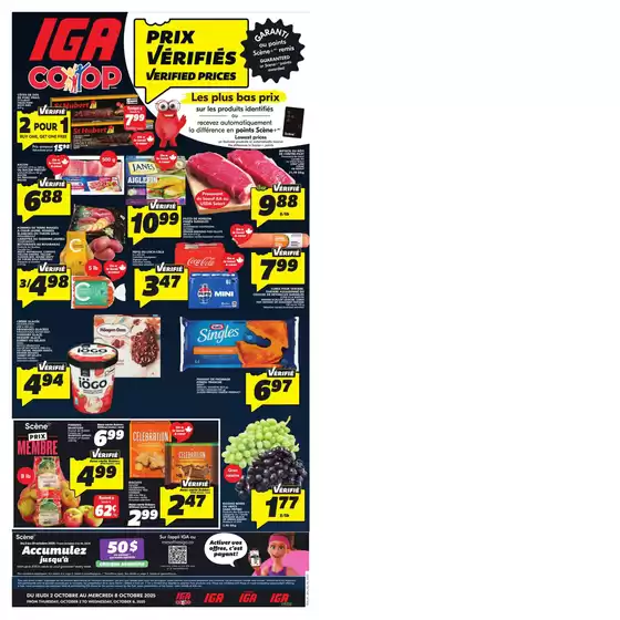 IGA Extra catalogue in Hubbards | Top deals for all customers | 2025-10-02T00:00:00.000Z - 2025-10-08T00:00:00.000Z