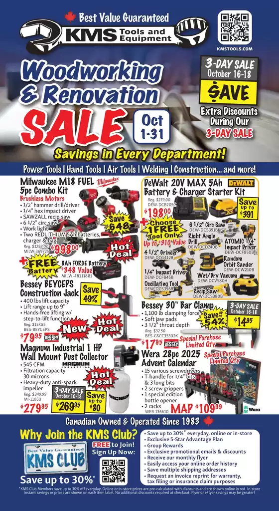 KMS Tools catalogue in St. Thomas | KMS Tools 2510 October Flyer | 2025-09-30T00:00:00.000Z - 2025-10-14T00:00:00.000Z