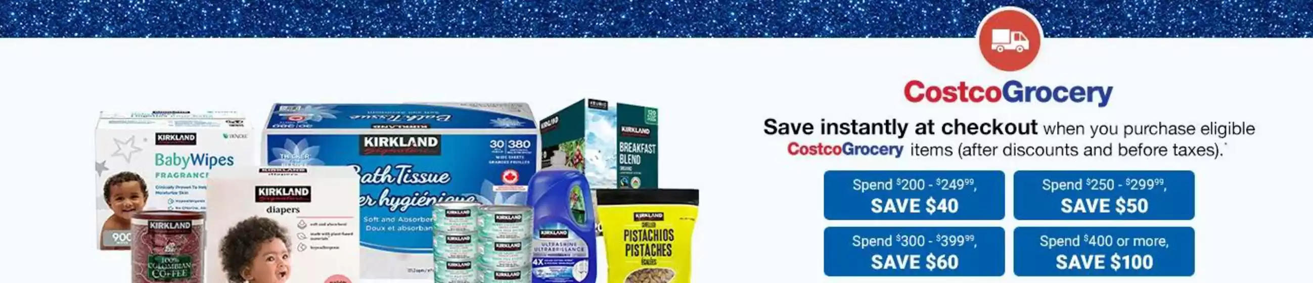 Spend $400 or more, SAVE $100