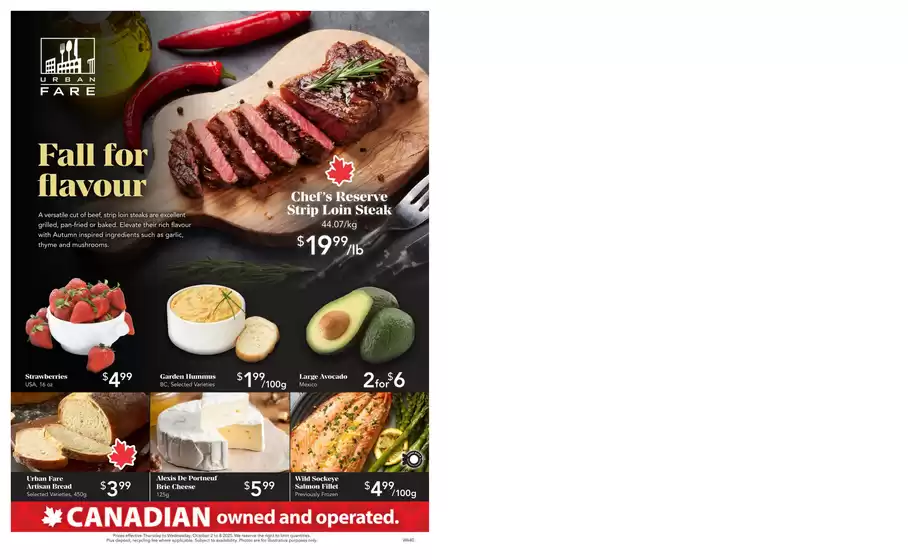 Urban Fare catalogue in Moose Jaw | Top deals for all customers | 2025-10-02T00:00:00.000Z - 2025-10-08T00:00:00.000Z