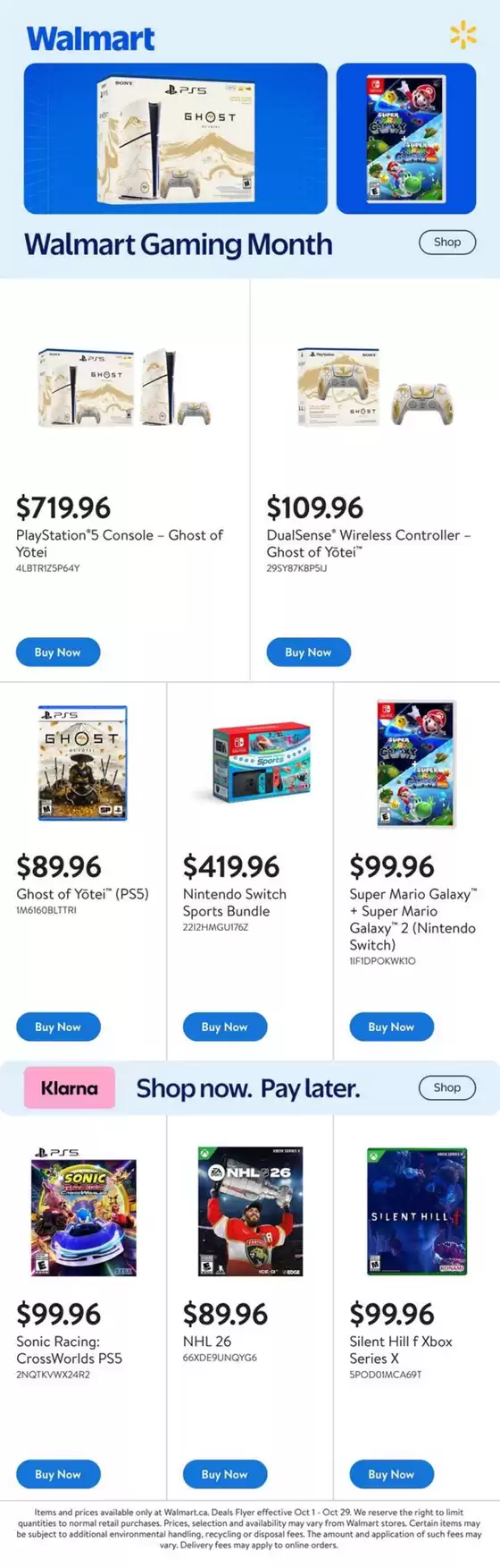Walmart catalogue in Moose Jaw | Current deals and offers | 2025-10-02T00:00:00.000Z - 2025-10-15T00:00:00.000Z