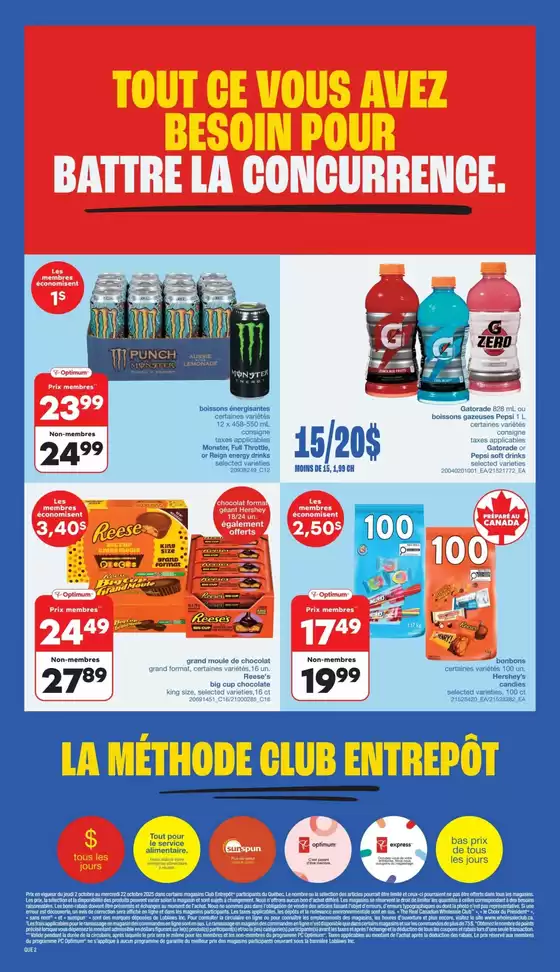 Current special promotions