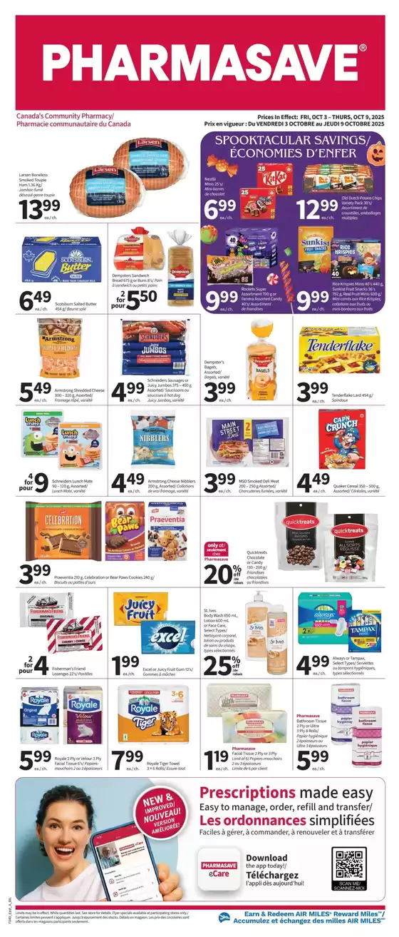 Pharmasave catalogue in Cumberland BC | Discover attractive offers | 2025-10-03T00:00:00.000Z - 2025-10-09T00:00:00.000Z