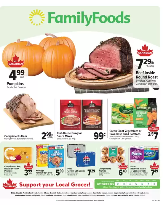 Family Foods catalogue in Mississauga | Special offers for you | 2025-10-02T00:00:00.000Z - 2025-10-16T00:00:00.000Z
