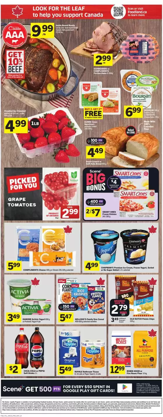 Weekly flyer 