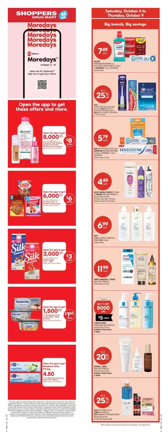 Shoppers Drug Mart catalogue in Prince Albert | Shoppers Drug Mart Weekly ad | 2025-10-04T00:00:00.000Z - 2025-10-09T00:00:00.000Z