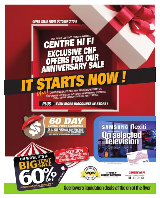 Centre Hi-Fi catalogue in Prince Albert | Weekly Flyer | 2025-10-03T00:00:00.000Z - 2025-10-09T00:00:00.000Z