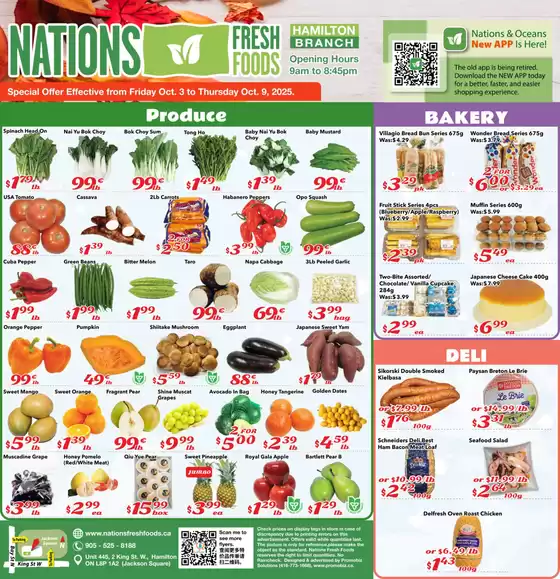 Nations Fresh Foods catalogue in Whitecourt |  Our Weekly Specials are here | 2025-10-03T00:00:00.000Z - 2025-10-09T00:00:00.000Z