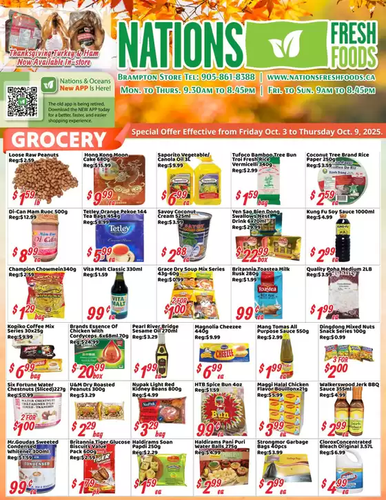 Nations Fresh Foods catalogue in Whitecourt | Autumn Deals, Fresh Finds!  | 2025-10-03T00:00:00.000Z - 2025-10-09T00:00:00.000Z
