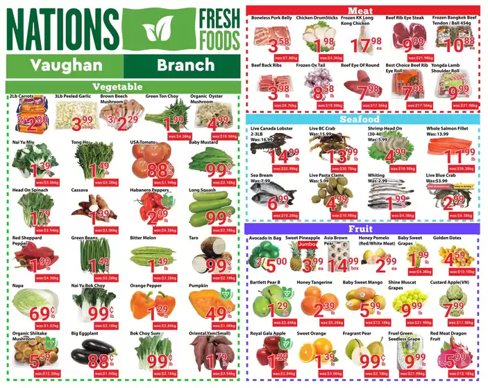 Nations Fresh Foods catalogue in Whitecourt | Hot Deals of the Week! | 2025-10-03T00:00:00.000Z - 2025-10-09T00:00:00.000Z