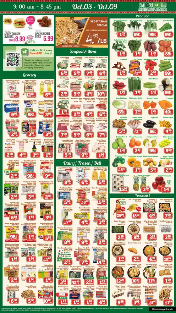 Nations Fresh Foods catalogue in Whitecourt | Enjoy Special deals everyday | 2025-10-03T00:00:00.000Z - 2025-10-09T00:00:00.000Z