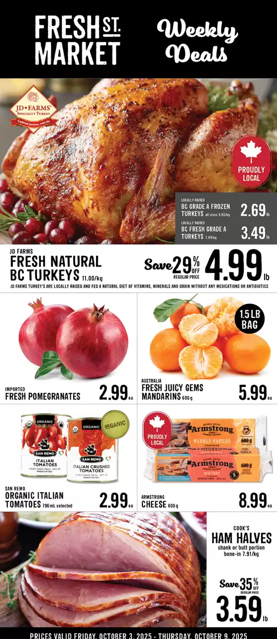Fresh St Market catalogue in Whitecourt | Weekly deals  | 2025-10-03T00:00:00.000Z - 2025-10-09T00:00:00.000Z