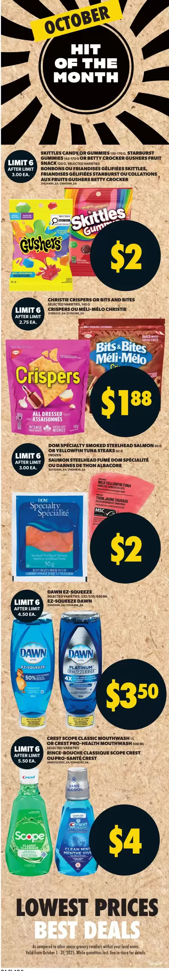 Weekly flyer 
