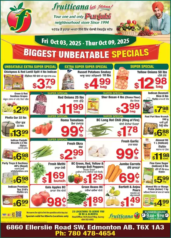 Fruiticana catalogue in Mindemoya | Wide range of offers | 2025-10-04T00:00:00.000Z - 2025-10-18T00:00:00.000Z