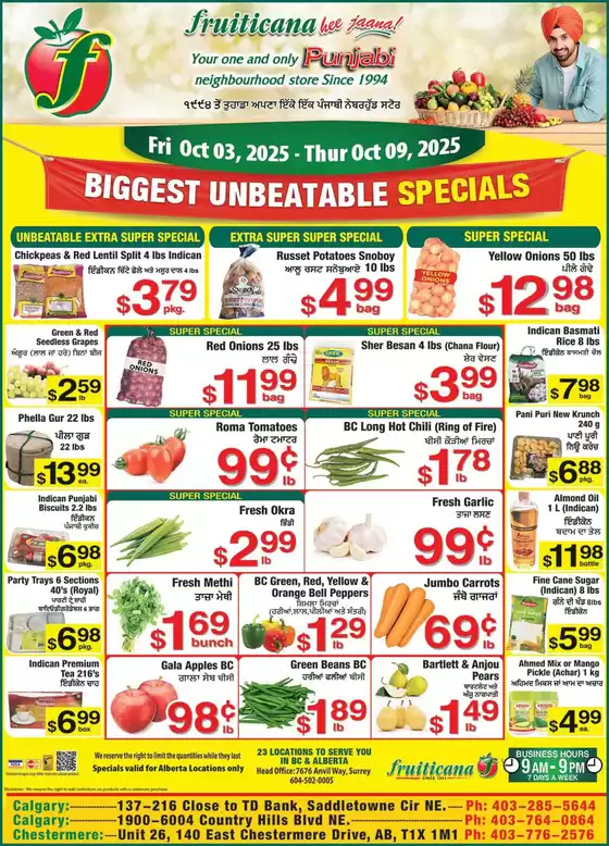 Fruiticana flyer