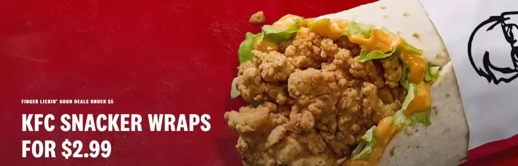 KFC deals from $2.99