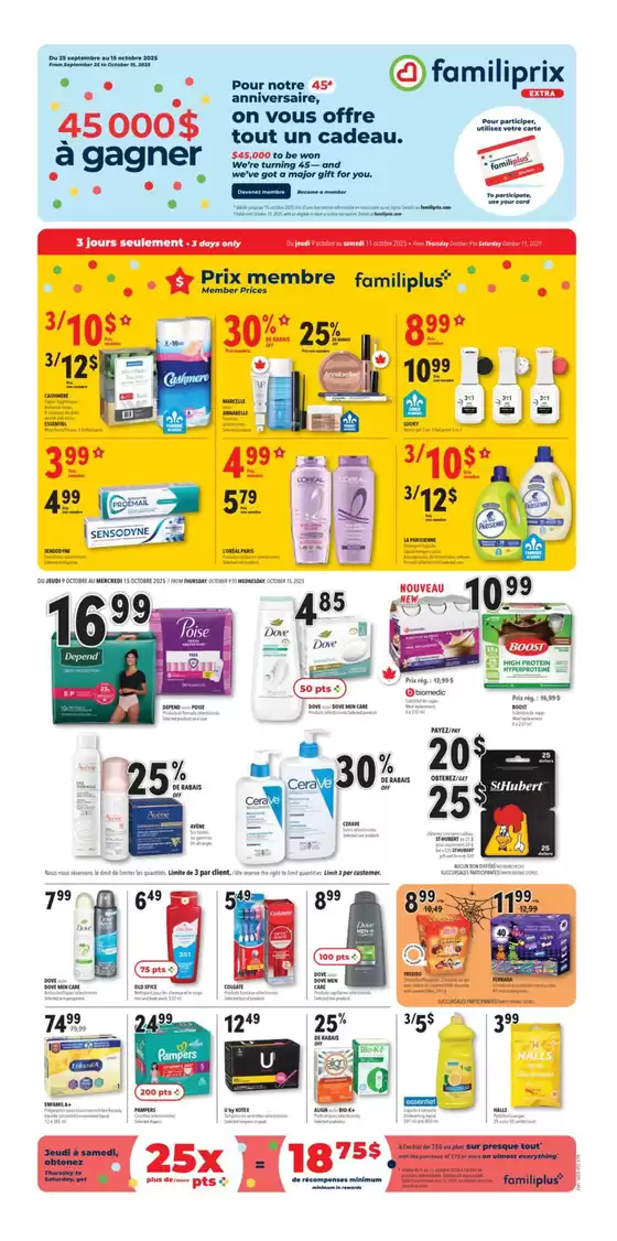 Familiprix catalogue in Shelburne NS | Our best offers for you | 2025-10-09T00:00:00.000Z - 2025-10-15T00:00:00.000Z