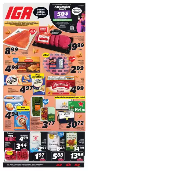 IGA catalogue in Lloydminster | Great offer for all customers | 2025-10-09T00:00:00.000Z - 2025-10-15T00:00:00.000Z
