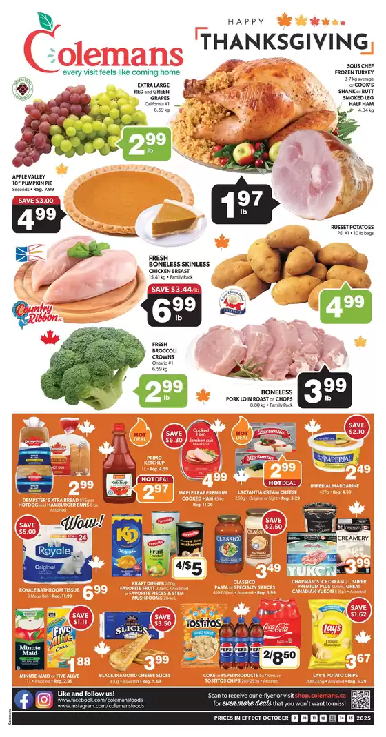 Coleman's catalogue in Lloydminster | Attractive special offers for everyone | 2025-10-09T00:00:00.000Z - 2025-10-15T00:00:00.000Z