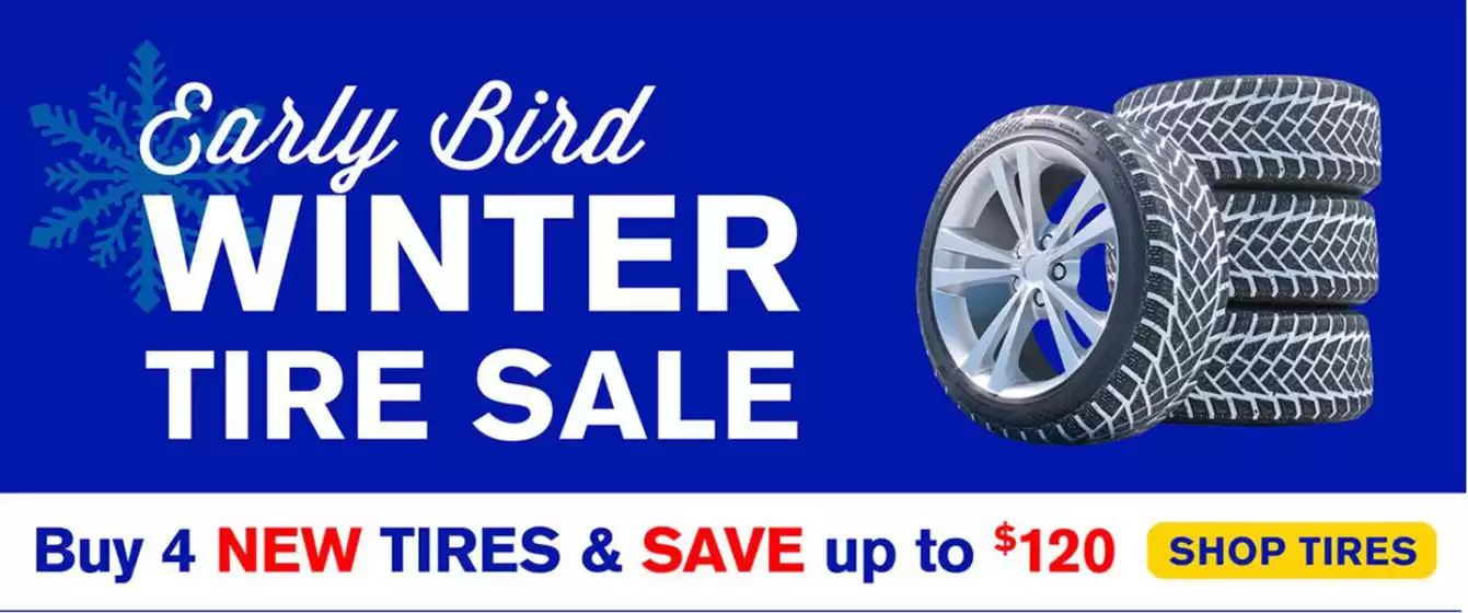 Winter tire sale 