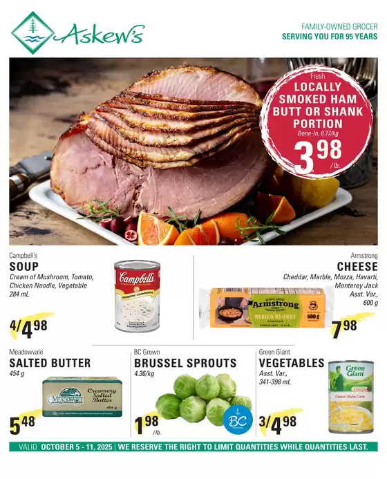 Askews Foods catalogue in Charlottetown (Prince Edward Island) |  Everything you need | 2025-10-07T00:00:00.000Z - 2025-10-21T00:00:00.000Z