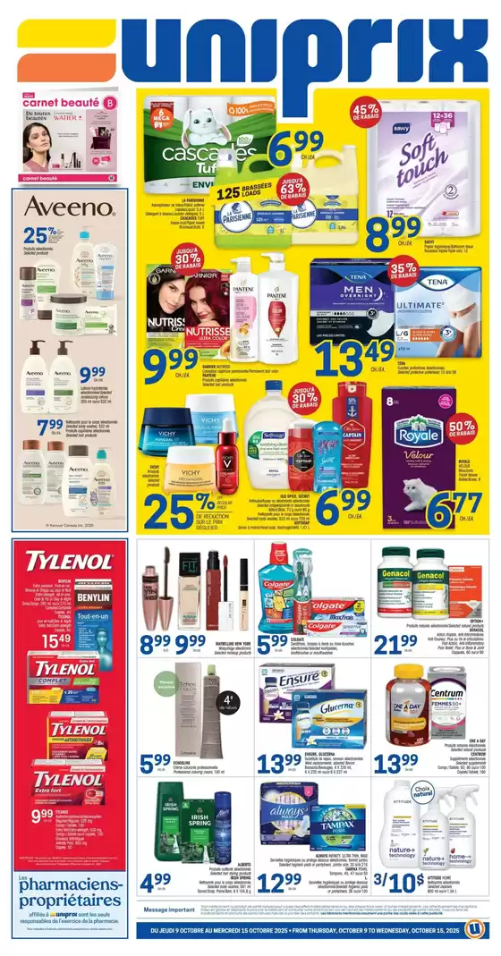 Uniprix Weekly ad