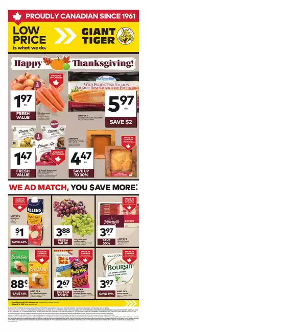 Giant Tiger catalogue in Owen Sound | Weekly Flyer | 2025-10-08T00:00:00.000Z - 2025-10-14T00:00:00.000Z