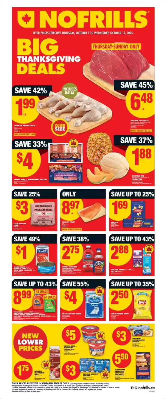 Current special promotions