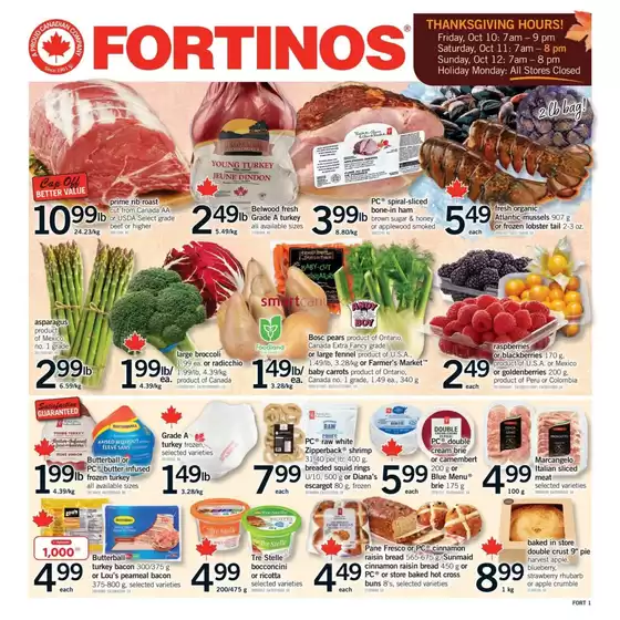Fortinos weekly flyer
