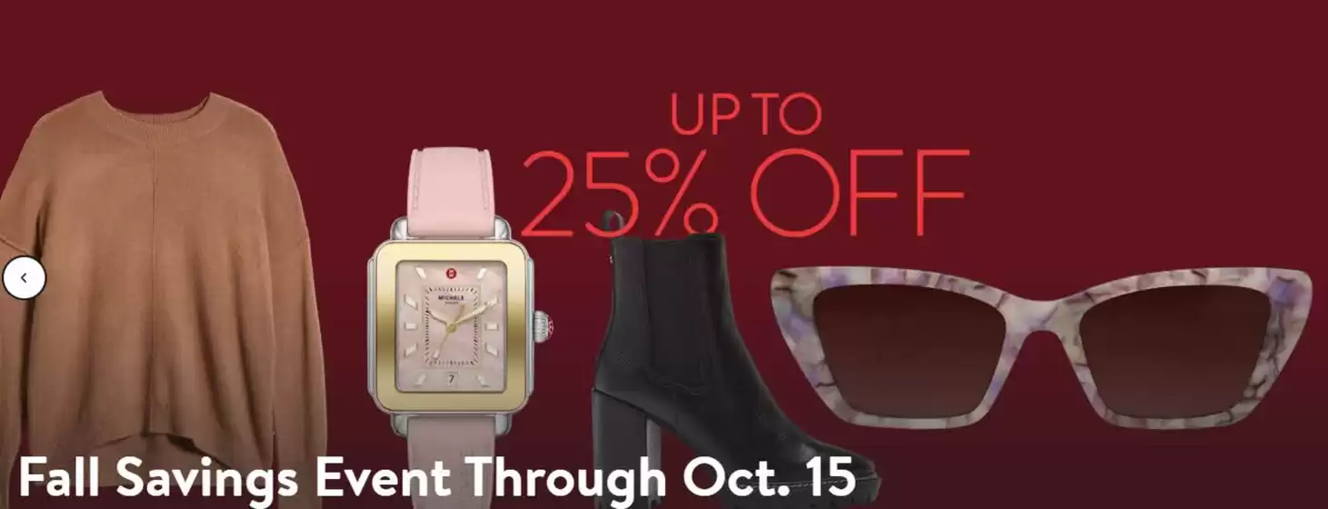Up to 25 % off 