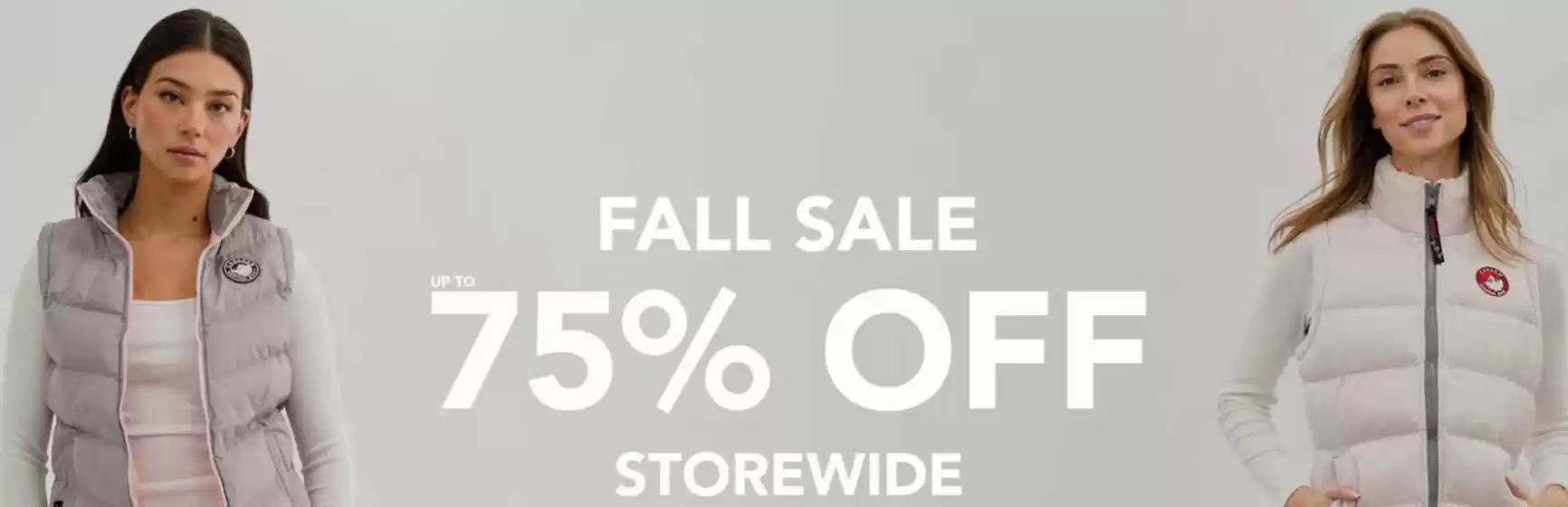 Fall sale