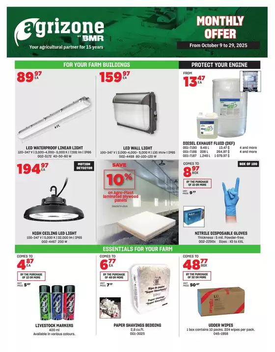 Offers for bargain hunters