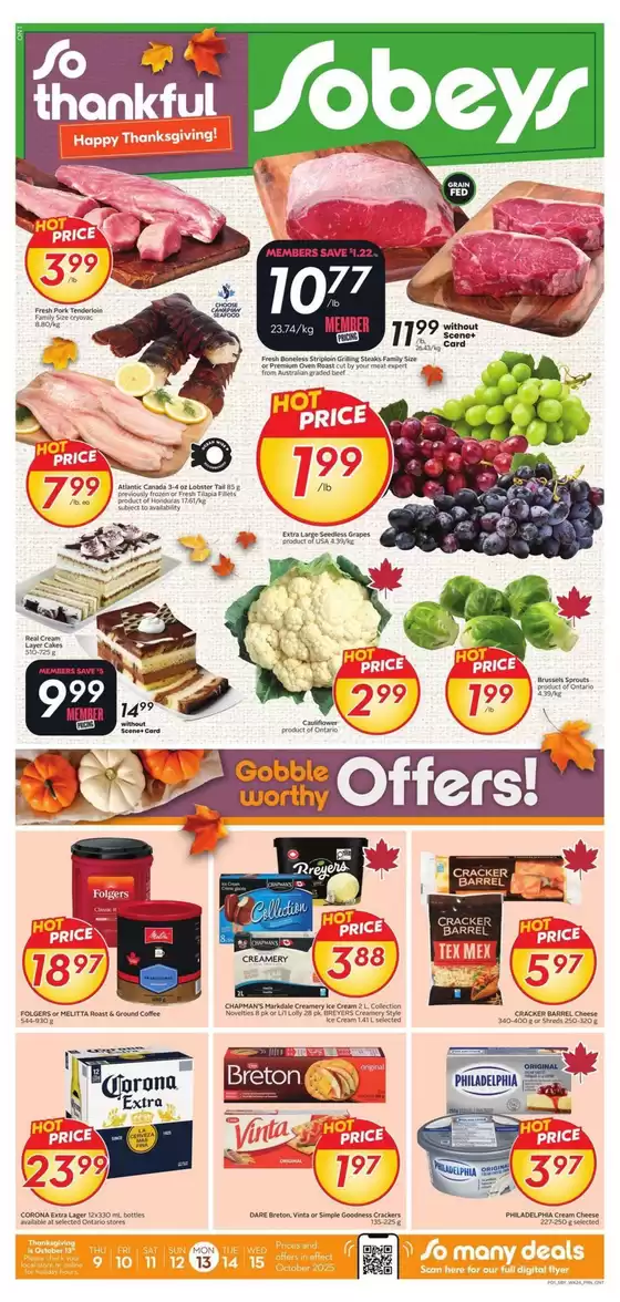 Sobeys Weekly ad