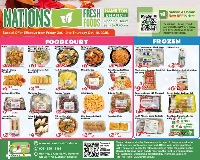 Nations Fresh Foods catalogue in Kanata | Our Thanksgiving Weekly Specials are here — valid Oct 10–Oct 16! | 2025-10-10T00:00:00.000Z - 2025-10-16T00:00:00.000Z