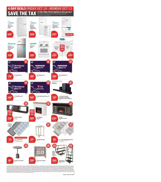 Exclusive bargains