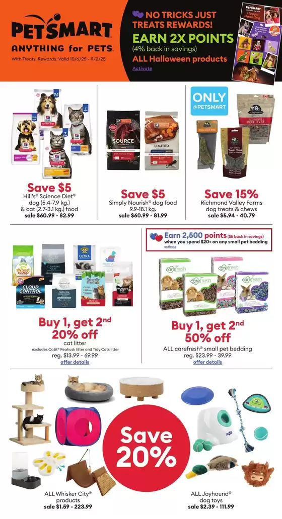 Petsmart catalogue | Great discounts on selected products | 2025-10-13T00:00:00.000Z - 2025-10-27T00:00:00.000Z
