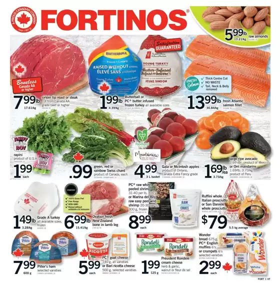 Fortinos catalogue | Top deals for all customers | 2025-10-13T00:00:00.000Z - 2025-10-27T00:00:00.000Z