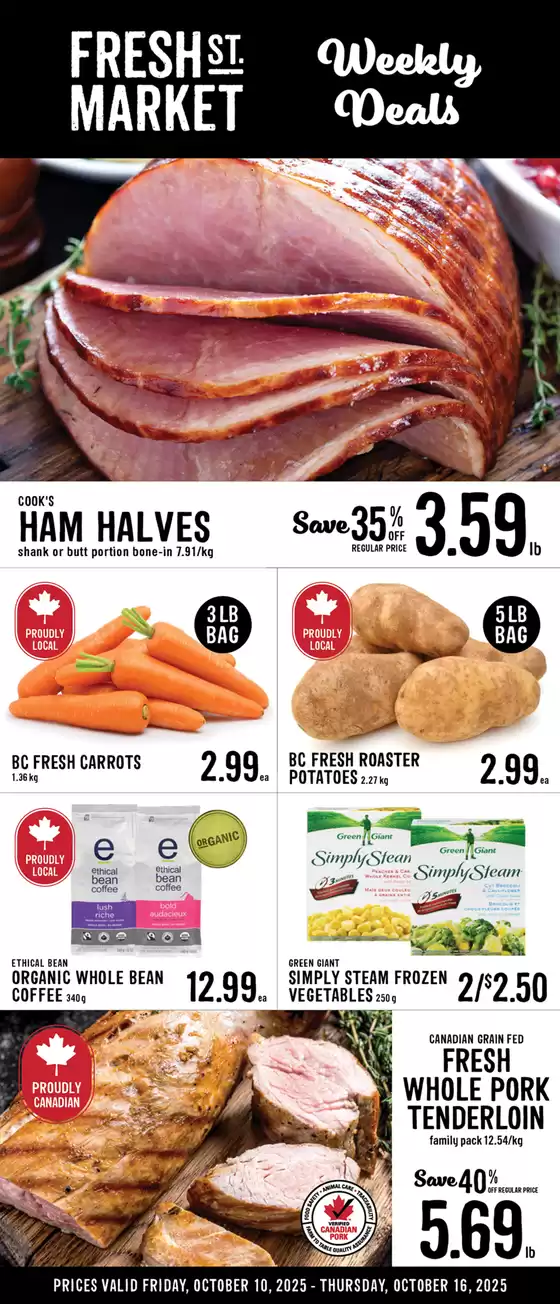 Fresh St Market catalogue | Weekly deals  | 2025-10-13T00:00:00.000Z - 2025-10-27T00:00:00.000Z