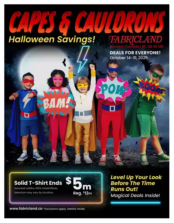Fabricland catalogue in Laval | West Flyer | 2025-10-14T00:00:00.000Z - 2025-10-31T00:00:00.000Z