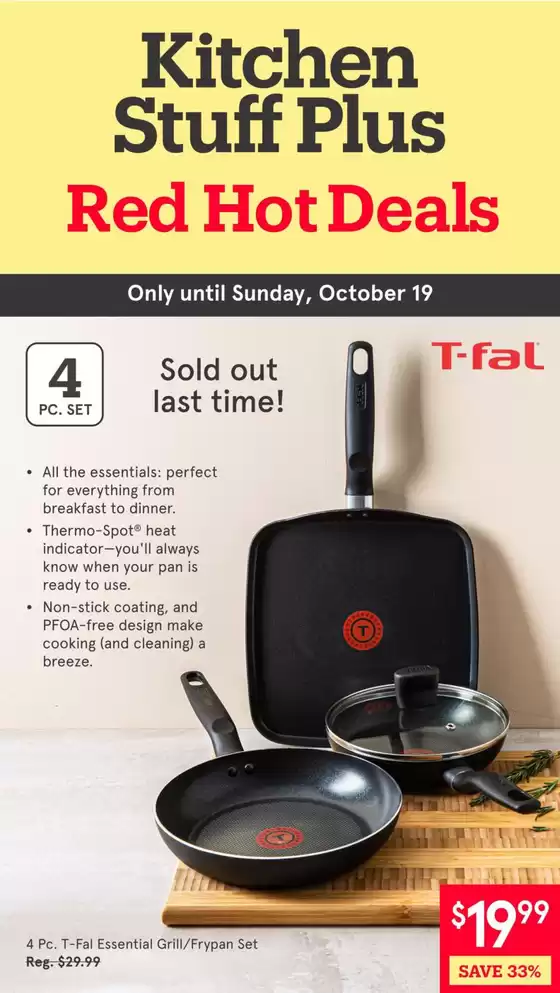 Kitchen Stuff Plus catalogue in Laval | Kitchen Stuff Plus weeky flyer | 2025-10-14T00:00:00.000Z - 2025-10-19T00:00:00.000Z