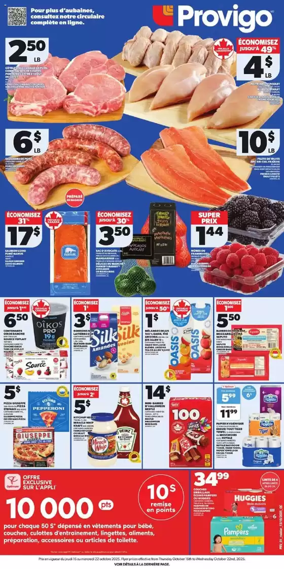 Provigo catalogue in Scarborough | Our best deals for you | 2025-10-16T00:00:00.000Z - 2025-10-22T00:00:00.000Z