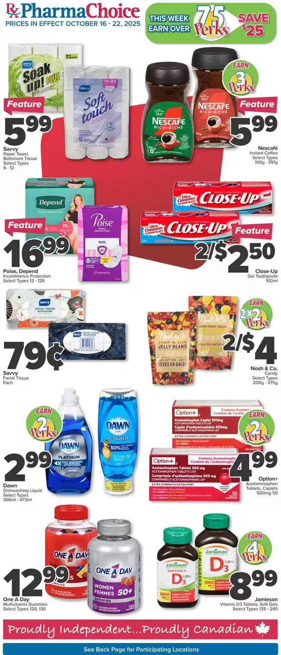 PharmaChoice catalogue in Kelowna | Attractive special offers for everyone | 2025-10-15T00:00:00.000Z - 2025-10-29T00:00:00.000Z