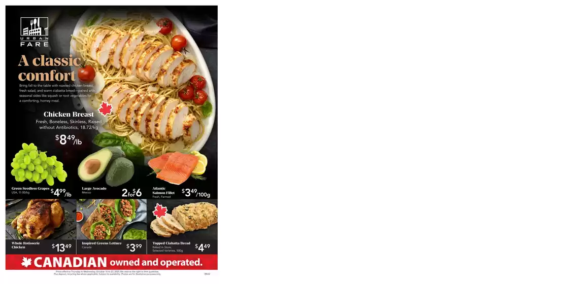Urban Fare catalogue in Saint-Georges | Current special promotions | 2025-10-16T00:00:00.000Z - 2025-10-22T00:00:00.000Z