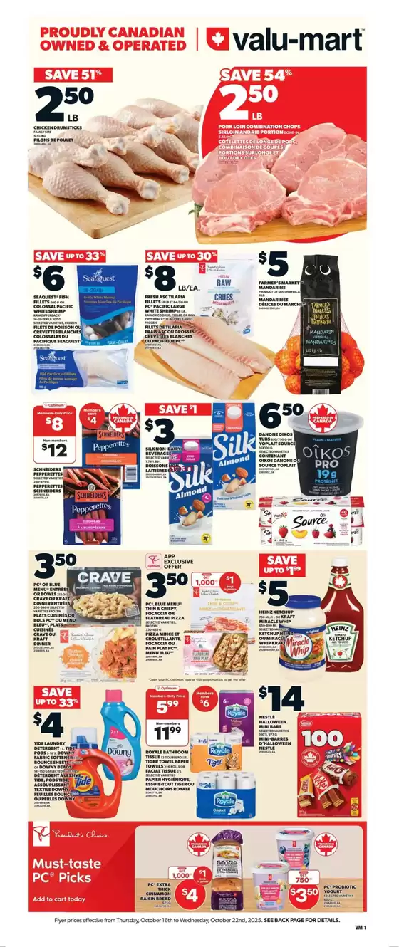 Valu-mart weeky flyer