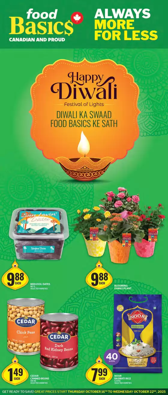 Food Basics catalogue in Markham | Top offers for all bargain hunters | 2025-10-16T00:00:00.000Z - 2025-10-22T00:00:00.000Z