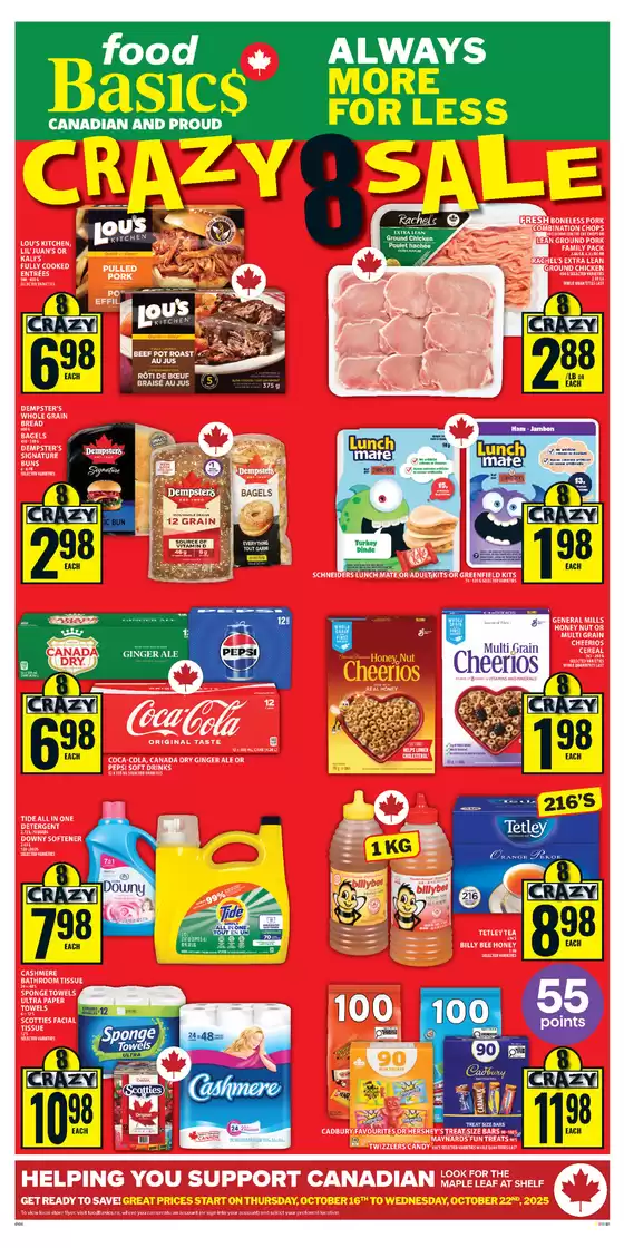 Food Basics catalogue in Markham | Exclusive bargains | 2025-10-16T00:00:00.000Z - 2025-10-22T00:00:00.000Z