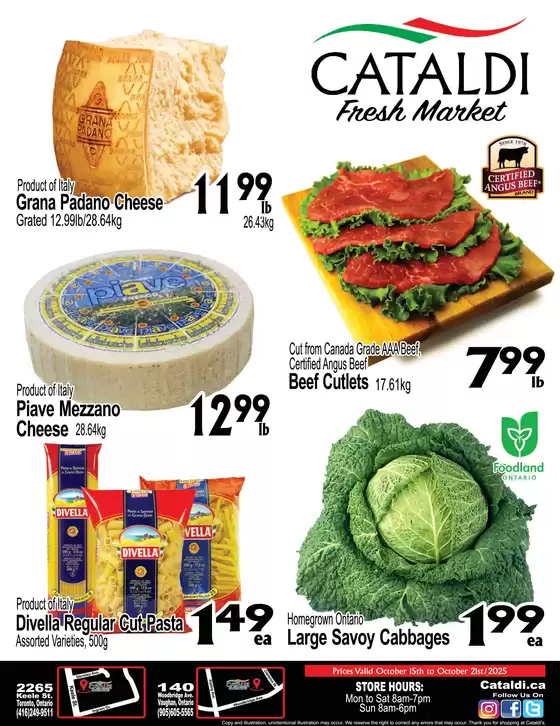 Cataldi catalogue in Thunder Bay | Top deals and discounts | 2025-10-15T00:00:00.000Z - 2025-10-29T00:00:00.000Z