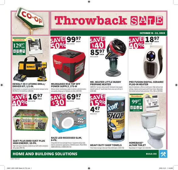 Co-op Home Centre catalogue in Windsor (Ontario) | Save now with our deals | 2025-10-16T00:00:00.000Z - 2025-10-22T00:00:00.000Z