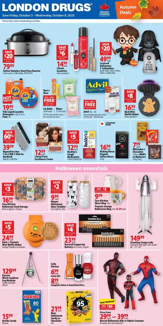 London Drugs catalogue in Burlington | Exclusive deals for our customers | 2025-10-15T00:00:00.000Z - 2025-10-29T00:00:00.000Z