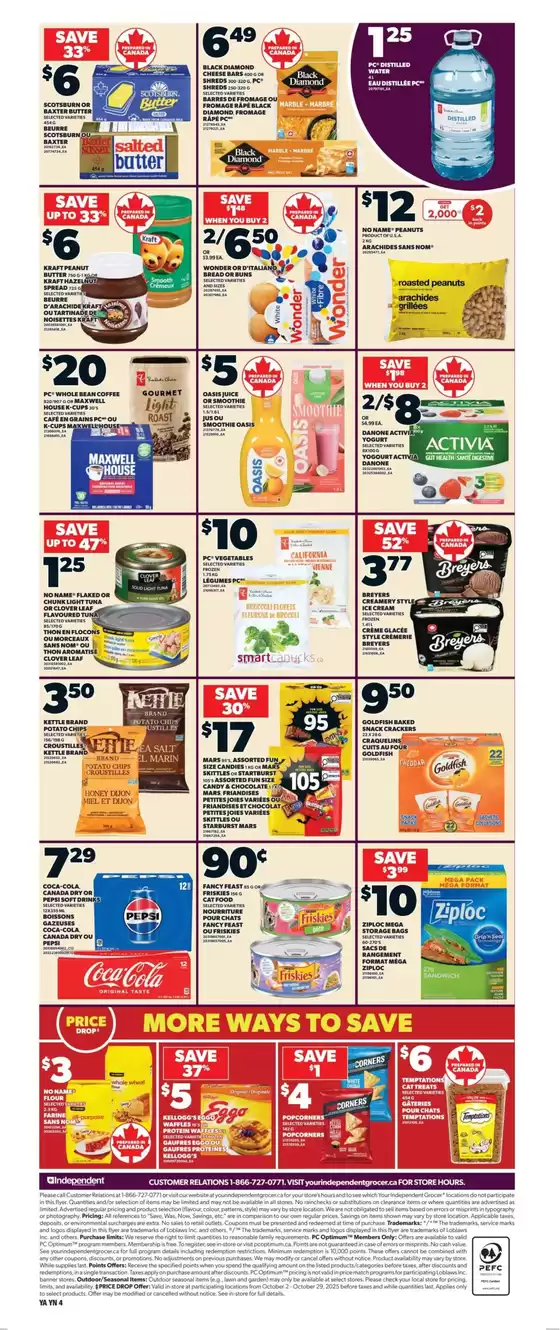 Exclusive bargains